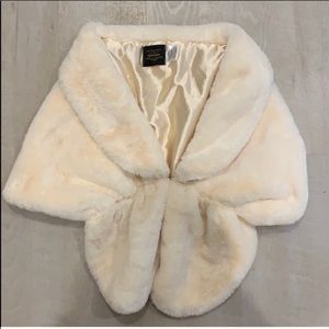 BHLDN Aukmla Faux Fur Shrug